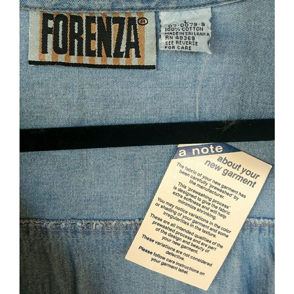 NWT VINTAGE Forenza 80s 90s Oversized Top - Picture 6 of 7